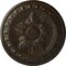 Ekena Millwork Exeter Ceiling Medallion (Fits Canopies up to 3 1/8"), 17 3/4"OD x 1 1/8"P, Stone Hearth Crackle CM17EXSHC - alternate 1